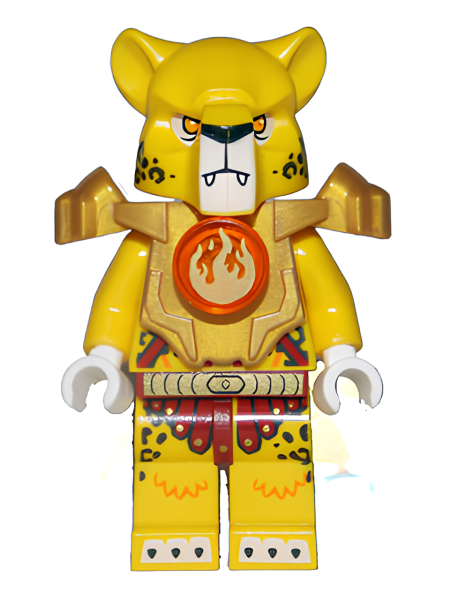 Минифигурка Lego LEGENDS OF CHIMA Lundor - Fire Chi and Heavy Armor loc081 U